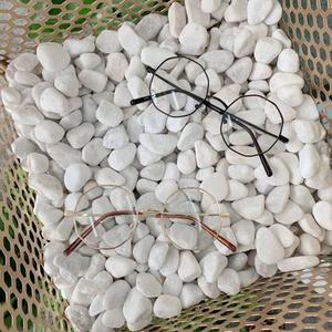 2021レトロポリゴン子供用金属メガネフレーム装飾子供用フラットミラー野生子供用メガネフレーム卸売 - Product Image 5