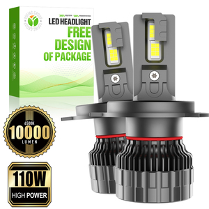 Kit LED compact H1 de qualité supérieure 110W 10000Lm 6500K 12V, <span class=keywords><strong>ampoule</strong></span> de remplacement sans bruit pour voitures européennes haut de gamme - Product Image 1
