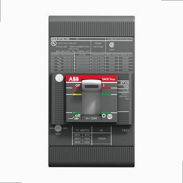 New Original XT1NU3060AAA000XXX XT1N Tmax XT1 Molded Case Circuit Breaker for Industrial Control