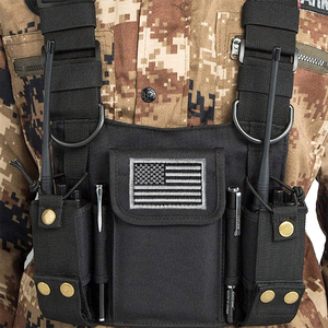 ที่ใส่ของแบบกำหนดเองกันน้ำวิทยุไหล่,ที่ใส่สายรัดหน้าอก Rig สองทางวิทยุ - Product Image 2