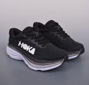 Nuevas zapatillas Hokas Bondi 8 de fibra de carbono para hombre y mujer - Zapatillas ligeras y acolchadas para correr, ocio y deportes - Product Image 5