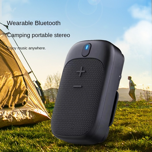 Wireless for Speaker Mini Portable Outdoor Camping Subwoofer Battery Powered Plastic 1 Year Warranty