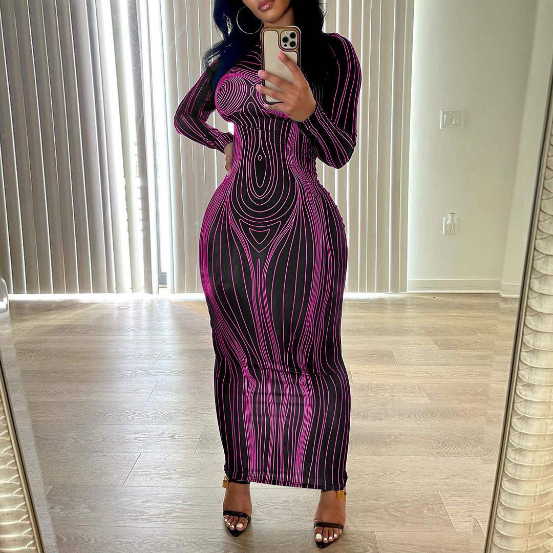 Products Women's Clothing Ladies Nightclub Dresses Long Sleeve Fashion Print Slim Fitting Hip Hugging Women Dress| Alibaba.com Products Women's Clothing Ladies Nightclub Dresses Long Sleeve Fashion Print Slim Fitting Hip Hugging Women Dress| Alibaba.com