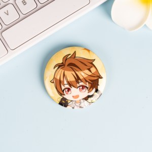 Tùy chỉnh nhân vật hoạt hình thông tư thiếc huy hiệu kim loại không thấm nước huy hiệu được trang bị với kim loại pins - Product Image 3