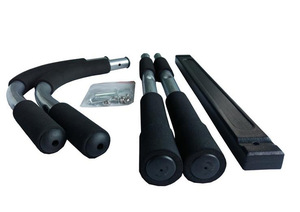Barra de dominadas para puerta, para gimnasio en casa, con tres posiciones de agarre, para ejercicios de dominadas y flexiones - Product Image 6