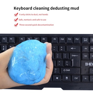 Gel de limpieza Interior para coche, limpiador de suciedad para limpieza de automóvil, removedor de polvo mágico, pegamento para teclado de ordenador - Product Image 4