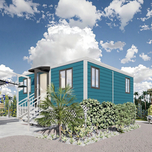 Maison à toit plat extensible à double aile préfabriquée 20FT Container Home <span class=keywords><strong>3</strong></span> Plans de chambre à coucher pour le bureau - Product Image 2