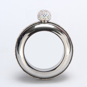 Botella de Acero Inoxidable con Pedrería, Mini Botella Portátil para Mujer - Product Image 5