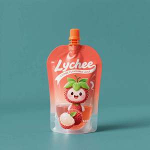 Emballage recyclable de jus/bière liquide personnalisable 10ML-150ML pochettes à bec en plastique gravure impression sac étanche multi-taille - Product Image 5