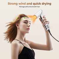 8 en 1 brosse à air chaud Styler sèche-cheveux ensemble 1400W professionnel ionique haute vitesse outil de coiffure multifonctionnel