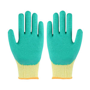 Protección Algodón Látex Recubierto Guantes Skid Guantes De - Product Image 2