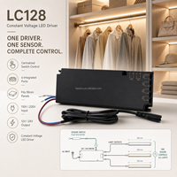 Driver LED AC-DC 110V à intensité variable par Triac, 6 ports de sortie pour éclairage d'armoires, de placards et d'écrans LC128-36-23