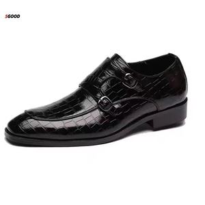 Chaussures de danse latine pour hommes en cuir véritable avec semelle extérieure en daim et doublure en coton pour adultes - Product Image 4