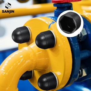 Capuchons de protection <span class=keywords><strong>pour</strong></span> <span class=keywords><strong>vis</strong></span> de porte de voiture, hexagonaux apparents, en nylon antirouille, <span class=keywords><strong>pour</strong></span> boulons et <span class=keywords><strong>écrous</strong></span> M6 M8 M10 M12, compatibles Corolla Rav4 Yaris - Product Image 6