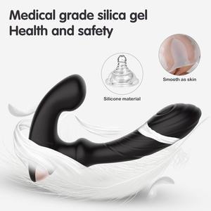 Masajeador de Próstata Vibrador con Control Remoto de Silicona, Tapón Anal, Herramientas de Masaje de Próstata, Tratamiento de Próstata para Hombres - Product Image 5