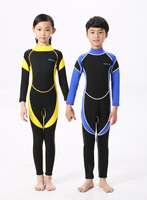 Combinaison de plongée pour enfants avec logo personnalisé, plongée en apnée, triathlon, pêche sous-marine, surf, combinaisons en néoprène de 2,5 mm pour garçons et filles
