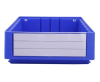Boîte de rangement industrielle en plastique pour outils, organiseur de rangement pour bureau, bac de classification en plastique
