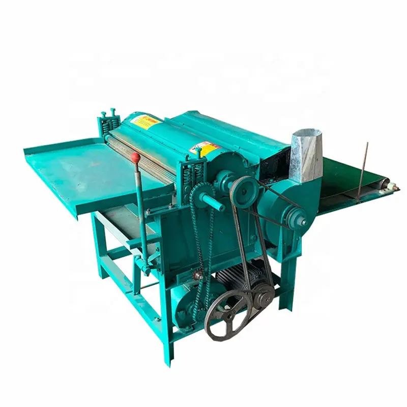 Commercial Cotton Yarn Rag Tearing Cotton Waste Recycling Making Machine