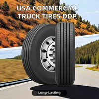 Pneu de camion 295/75R22.5, position directionnelle, radial, autoroute, long-courrier, toutes saisons, usage intensif, vente en gros, livraison directe d'usine