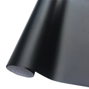 Vinilo Negro Mate de Alta Calidad para Envolver Automóviles, Sin Burbujas, 1.52m*18m - Product Image 1