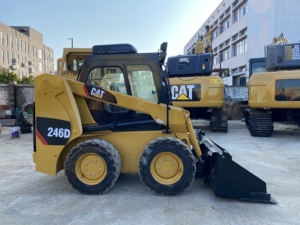High Performance Used CAT 246D Skid Steer Loader, Versatile <b>Small</b> Loader for Construction & Farm Operations - Product Image 2