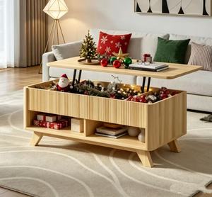 <span class=keywords><strong>Table</strong></span> <span class=keywords><strong>basse</strong></span> relevable Best Seller, style Mid-Century Modern, avec compartiment de rangement dissimulé - Product Image 1
