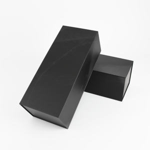 กล่องไวน์กระดาษแข็งบางยาวสีขาวพับได้ขนาด33ซม. กล่องสี่เหลี่ยมกระดาษเกรดสูง - Product Image 4