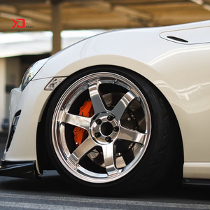 Jantes forgées chromées polies 17 18 19 20 <span class=keywords><strong>pouces</strong></span> Te37sl 5x112 5x114.3 5x120 pour Q50 Q60 G37 M340i F80 G80 F82 F87 - Product Image 1