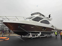 Bateaux DK-LU55 16m en fibre de verre, yacht de pêche abordable, yacht de luxe à moteur, bateaux rapides classiques en fibre de verre aux meilleurs prix
