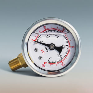 Nicht korrosives digitales Kessel manometer mit Gewinde flansch anschluss 0-15Psi Bereich YN40 Modell - Product Image 6