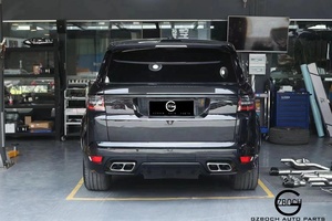 Kit de carrosserie en gros pour Land <span class=keywords><strong>Rover</strong></span> <span class=keywords><strong>Range</strong></span> <span class=keywords><strong>Rover</strong></span> <span class=keywords><strong>Sport</strong></span> 2013 + l494 lifting <span class=keywords><strong>2020</strong></span> + <span class=keywords><strong>SVR</strong></span> pare-chocs de voiture ailes panneau latéral phares - Product Image 6