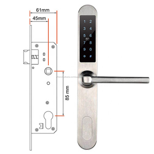 Intelligent numérique combinaison Application carte clé cachée en aluminium serrure de <span class=keywords><strong>porte</strong></span> <span class=keywords><strong>coulissante</strong></span> - Product Image 4