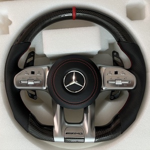 Volant en cuir et fibre de carbone pour toute la gamme Mercedes-Benz, livraison transfrontalière disponible, Mercedes-Benz - Product Image 4