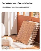 Tapis géométrique moderne de luxe en mousse EVA, fabriqué à la machine, 30x30cm, 2cm d'épaisseur, antidérapant, écologique, pour la maison, l'hôtel, la chambre à coucher, vente en gros RTS