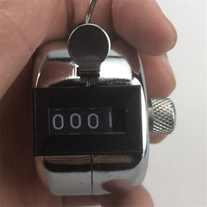 Handheld Metal Push Button Counter 101 Seven Segment Display Non Resettable For Counting - Product Image 2