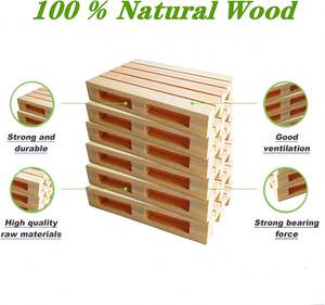 ชุดจานรองแก้วไม้ขนาดเล็กแบบขายส่ง เป็นมิตรกับสิ่งแวดล้อม ขนาด 10x10 ซม. หนา 2.2 ซม. สีธรรมชาติ ดีไซน์ทันสมัย สำหรับเครื่องดื่มร้อนและเย็น - Product Image 6