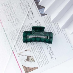 2024 Día de San Patricio accesorios para el cabello mujeres niñas trébol verde impreso plástico forma rectangular pinza de pelo grande para cabello grueso - Product Image 6