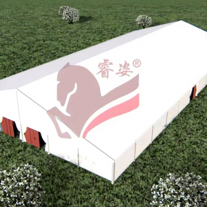 ม้าที่มั่นคงแบบพกพาทนทานสำหรับศูนย์ม้าและฟาร์มแผงม้าสไตล์ยุโรปหรูหราทันสมัย - Product Image 1