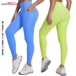 Super <strong>Soft</strong> <strong>Cloud</strong> Naked-feel High Waist <strong>Leggings</strong> with Side Pockets Athletic Yoga Pants Women Butt Lifting Gym Fitness <strong>Leggings</strong> - Product Image 1