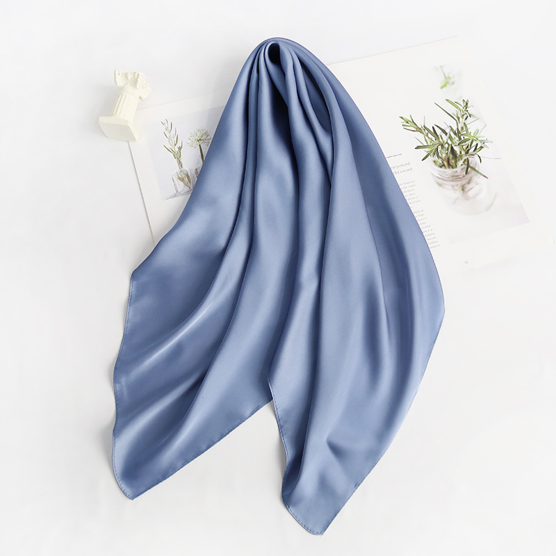 Bleu brume 70 carré-7070cm