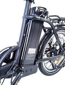 Bicicleta Eléctrica Plegable de 20'' con Neumáticos Delgados y Batería de Litio Extraíble de 48V - Product Image 5