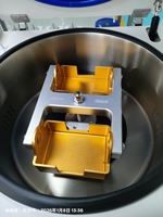 Centrífuga Refrigerada con Control de Temperatura de -20 a +40 °C, Rotor Angular y Rotor Oscilante Profesional, 15000 RPM, 4x250ml, 31061xg, CE/ISO