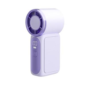 0728 Rechargeable Handheld Fan Low Noise High Speed Long Endurance Abs Material for Home Office Outdoor Activities Summer - Product Image 3