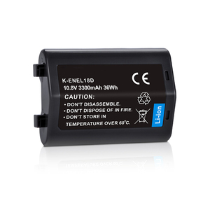 EN-EL18D ใหม่แบตเตอรี่ Li-ion 10.8V 3300mAh ความจุ1100mAh ชาร์จได้สำหรับ <span class=keywords><strong>Nikon</strong></span> Z9 D800 <span class=keywords><strong>D4</strong></span> D4S D5 D6 - Product Image 3