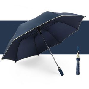 Paraguas Plegable Automático de Dos Pliegues, 27 Pulgadas, Resistente al Viento y a la Lluvia, Ideal para Regalos Publicitarios - Product Image 2