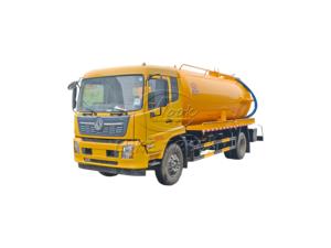 15m³ Dongfeng 4x2 Vacuum Suction Truck, High Suction Capacity Optional Italy Jurop Moro Pump, Hydraulic Unloading, Custom Export - Product Image 1