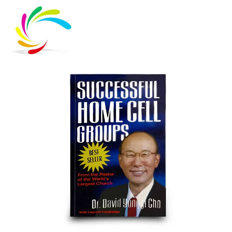 Professional printer top quality best seller custom softcover SUCCESSFUL HOME CELL GROUPS book printing with glossy lamination