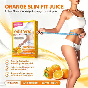 Jugo de naranja desintoxicante y adelgazante de la marca privada Winstown, bajo en azúcar, suplemento herbal para el metabolismo. - Product Image 4