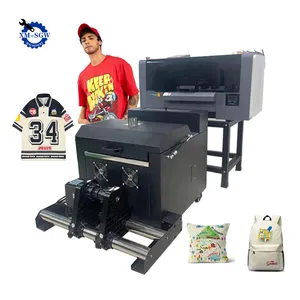 Flash Sale Clothes Offset Digital Printing Transfer Sheets Pet Heat Transfer Film Printer Clothes Label Printing Machine