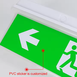 Dẫn vách ngăn đèn khẩn cấp bán buôn OEM tự động dẫn vách ngăn đèn khẩn cấp ban công IP65 dẫn lối ra dấu hiệu đèn khẩn cấp - Product Image 4
